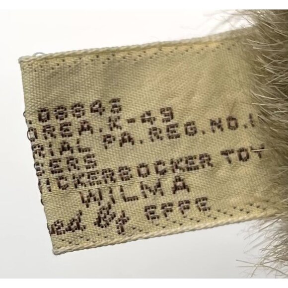 VTG APPLAUSE 15" Brown Plush Stuffed Bunny Rabbit WILMA by Effe Korea Easter EUC - Picture 7 of 7